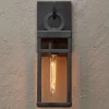 Vintage Suspended Pane Outdoor Sconce - Small