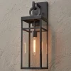 Vintage Suspended Pane Outdoor Sconce - Large