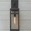 Vintage Suspended Pane Outdoor Sconce - Large