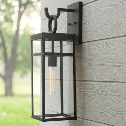 Vintage Suspended Pane Outdoor Sconce - Large