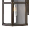 Vintage Suspended Pane Outdoor Pocket Sconce