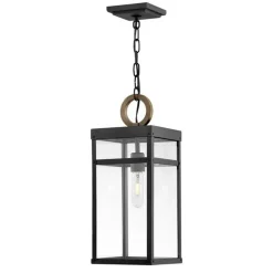 Vintage Suspended Pane Outdoor Pendant