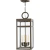 Vintage Suspended Pane Outdoor Lantern