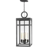 Vintage Suspended Pane Outdoor Lantern