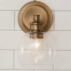 Volta Glass Bath Sconce