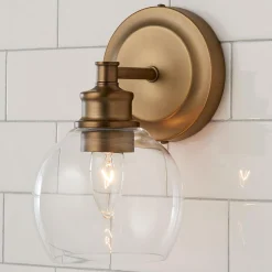 Volta Glass Bath Sconce