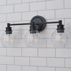 Volta Glass Vanity Light - 3 Light