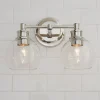 Volta Glass Vanity Light - 2 Light