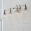 Volta Glass Vanity Light - 4 light