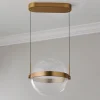 Wardell Shimmering LED Globe Pendant