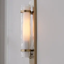 Wave Pattern Sconce - Large