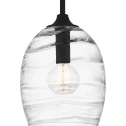 Wavy Glass Pendant