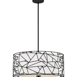 Webbed Cage Drum Pendant