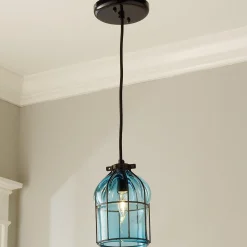 Wendy Umanoff Glass Cage Pendant