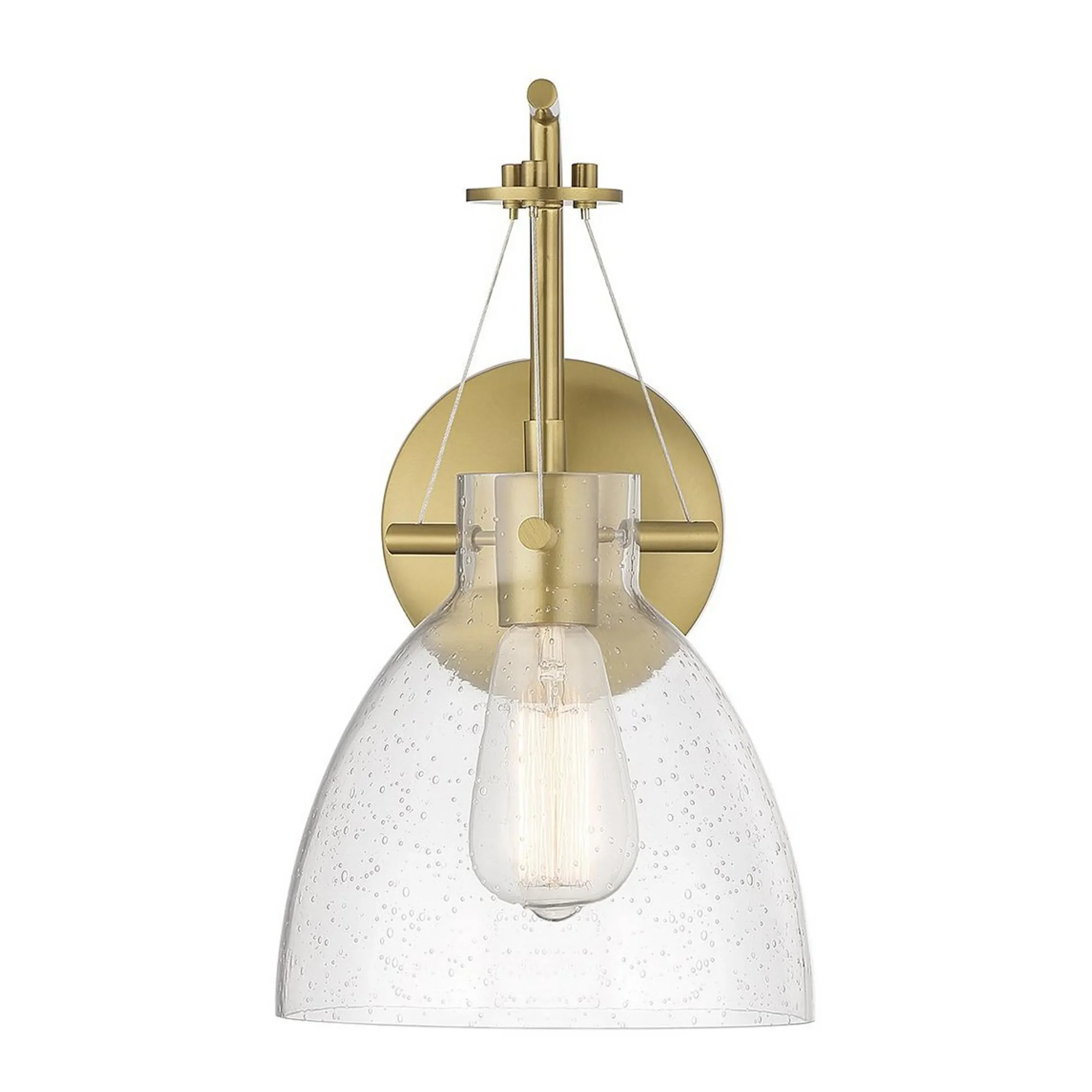 Wrenley Seeded Glass Sconce
