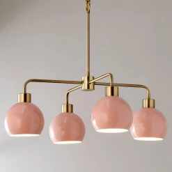 Young House Love Bubble Pop 4-Light Chandelier