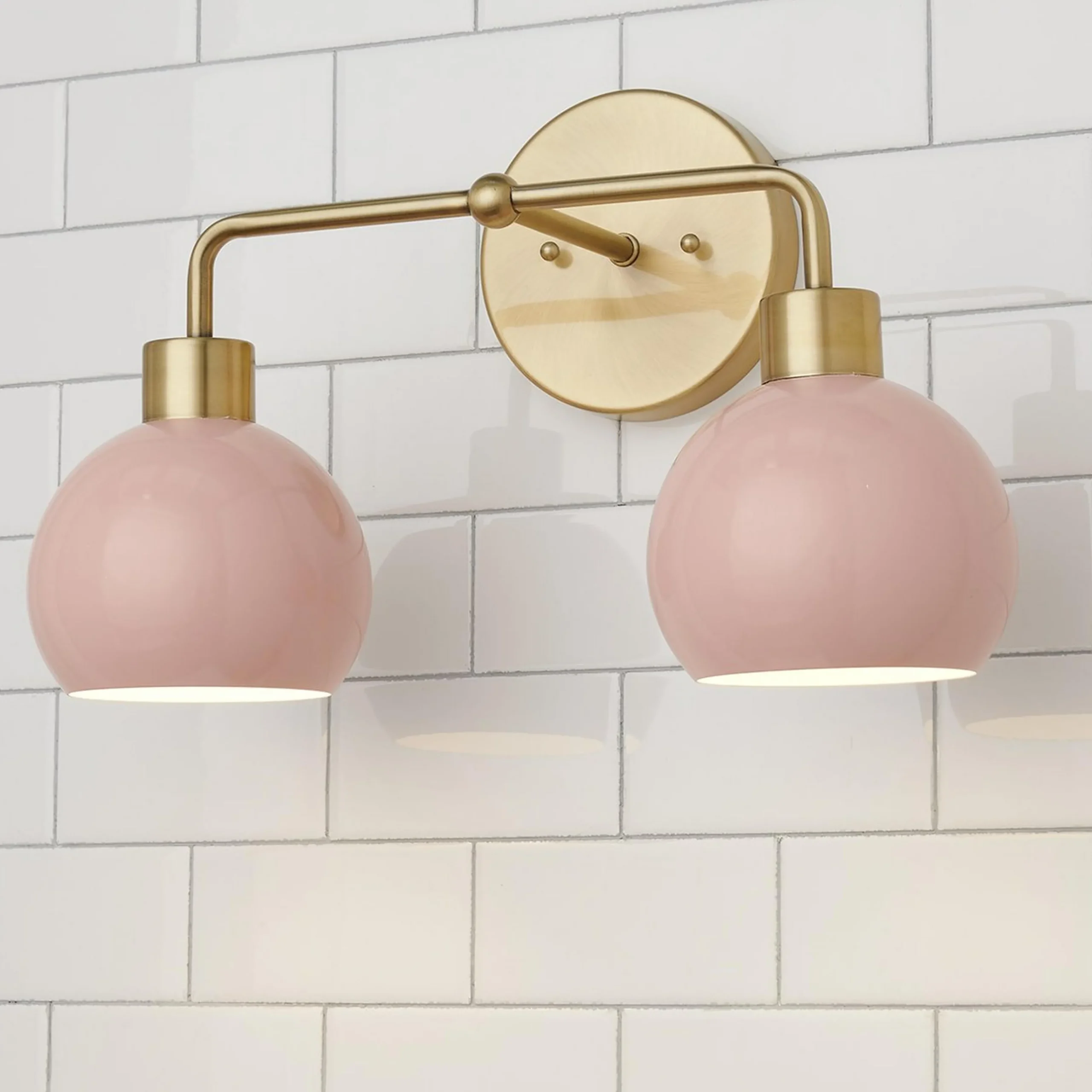 Young House Love Bubble Pop Vanity Light - 2 Light