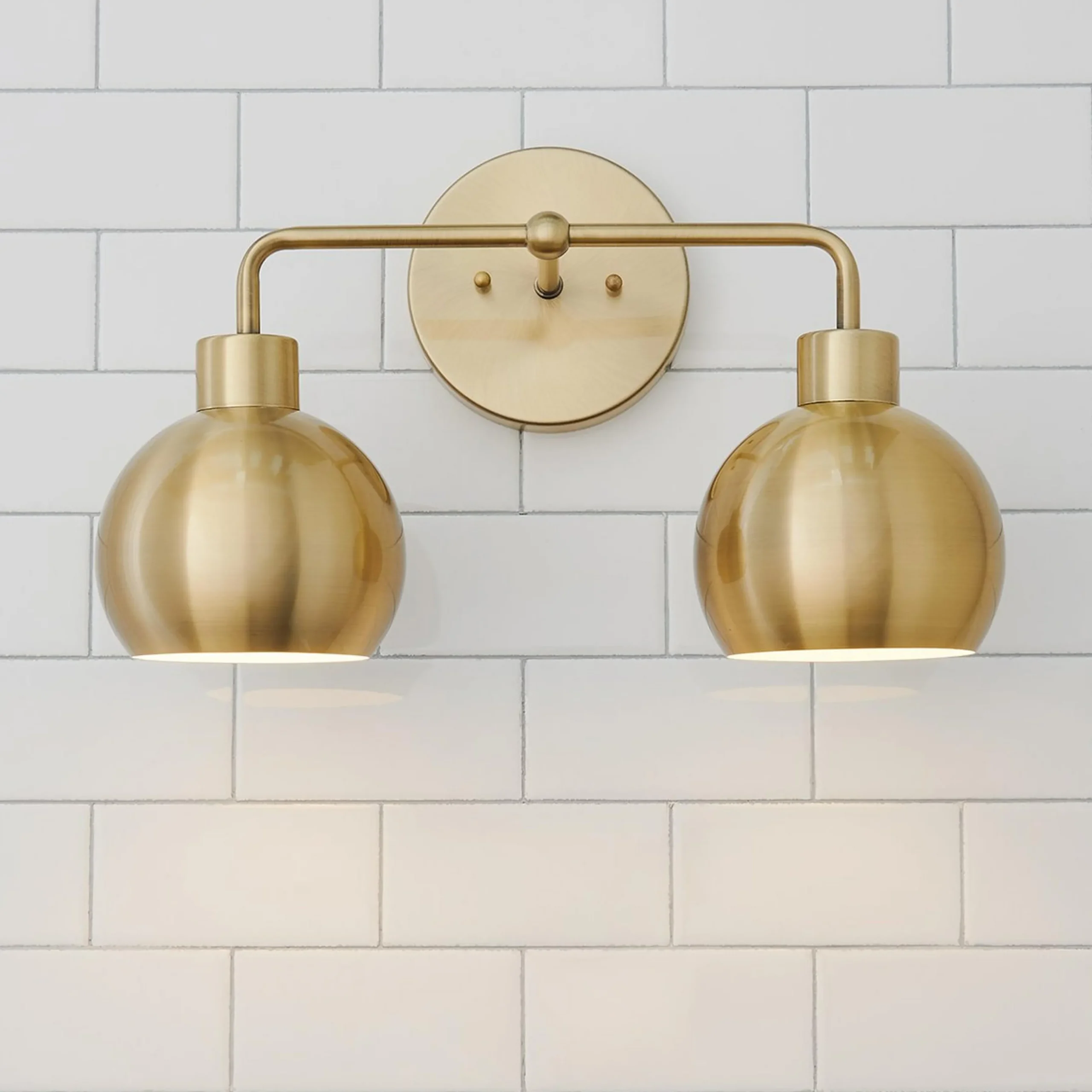 Young House Love Bubble Vanity Light - 2 Light