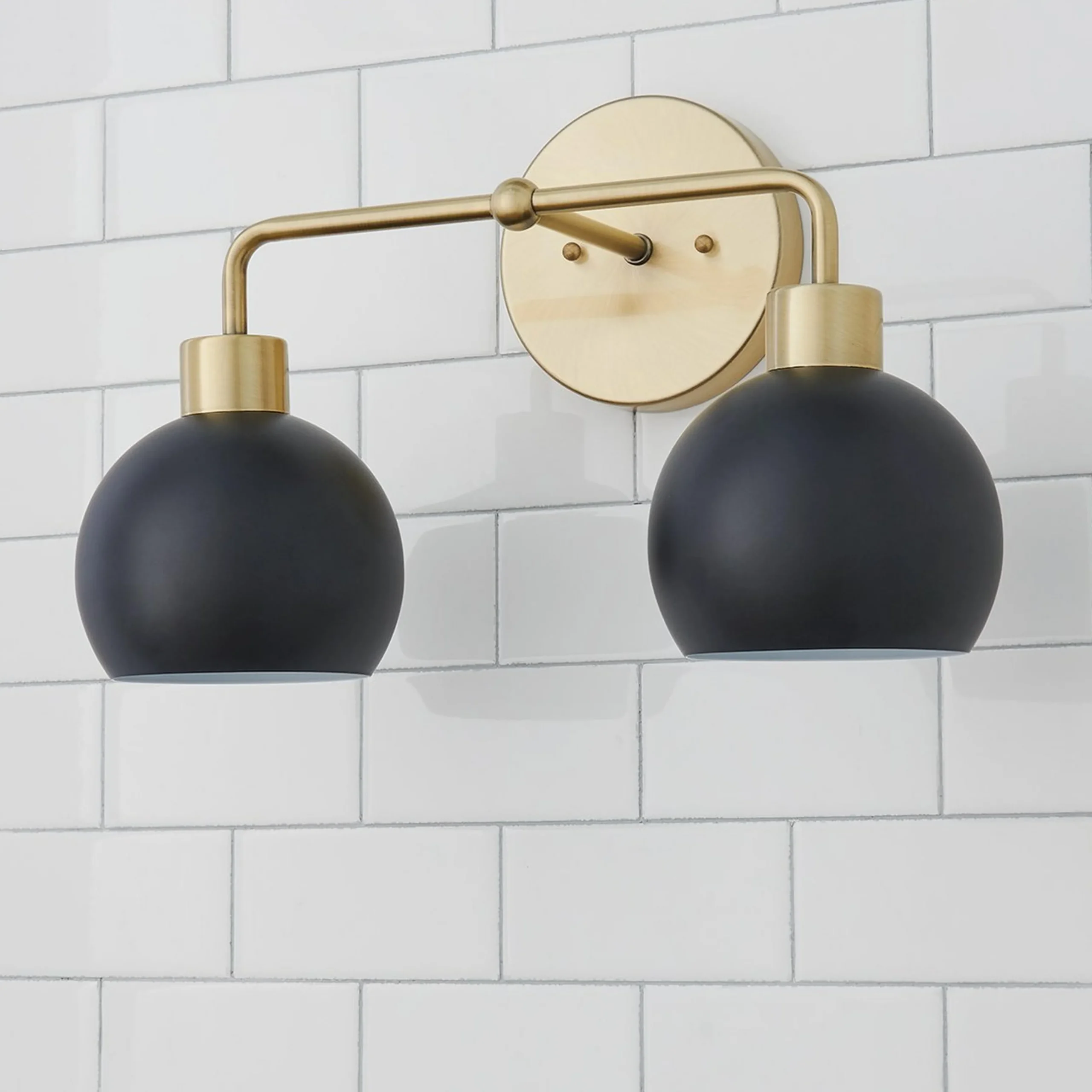Young House Love Bubble Vanity Light - 2 Light
