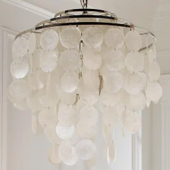 Young House Love Cascade Capiz Chandelier