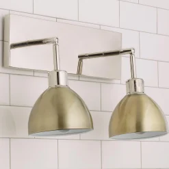 Young House Love Dapper Vanity Light - 2 Light