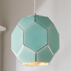 Young House Love Hexagon Glass Pendant