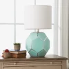 Young House Love Hexagon Glass Table Lamp