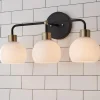 Young House Love Opal Glass Bubble Vanity Light - 3 Light
