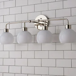 Young House Love Opal Glass Bubble Vanity Light - 4 Light
