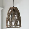 Young House Love Wicker Bell Pendant