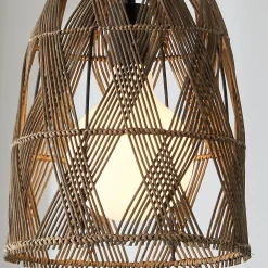 Young House Love Wicker Bell Pendant