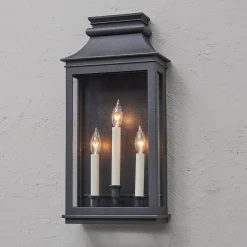 Zigmund Outdoor Sconce - 3 Light
