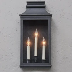 Zigmund Outdoor Sconce - 3 Light