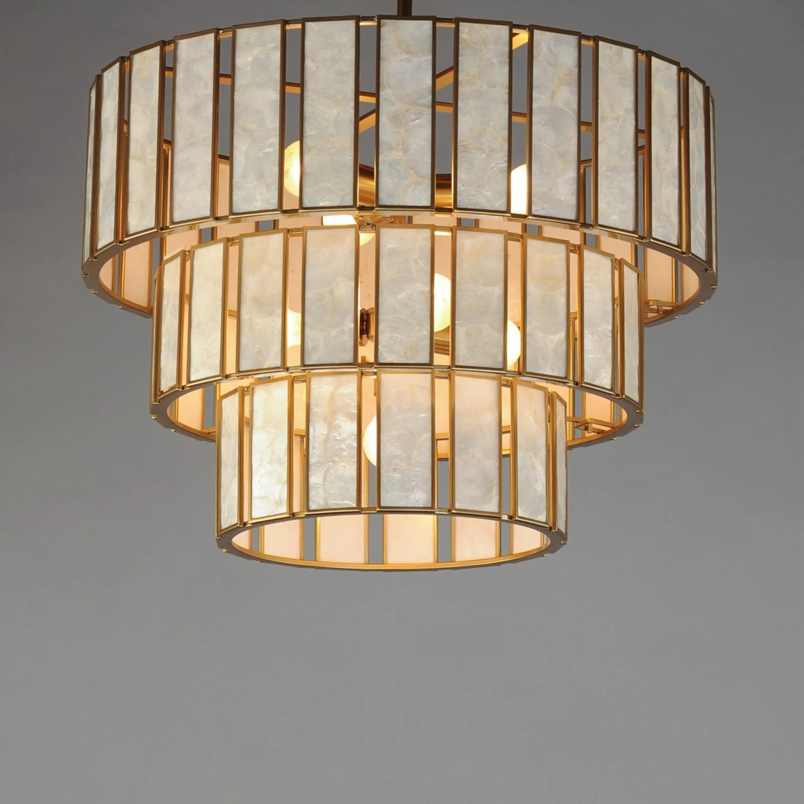Zoetrope Tiered Chandelier - 7 Light